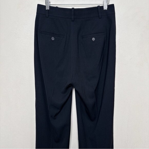 VINCE Womens 6 Wide Leg High Waist Career Trouser Pant Black Color - Picture 11 of 14